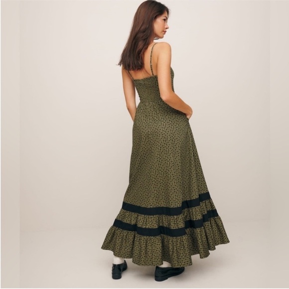 Reformation Baina dress in dandy - Picture 4 of 9